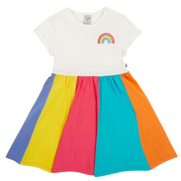 Frugi Rainbow Jersey Dress
